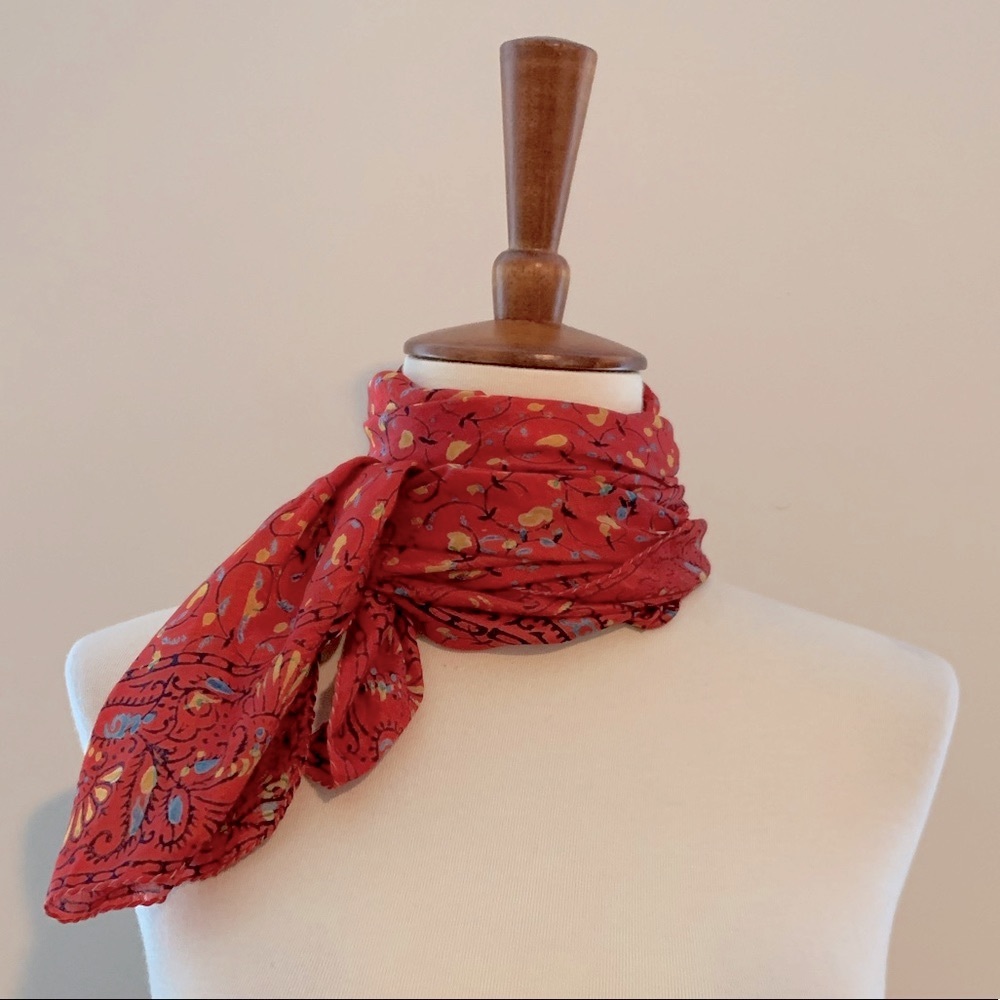 Hand Spun Pure Silk Scarf